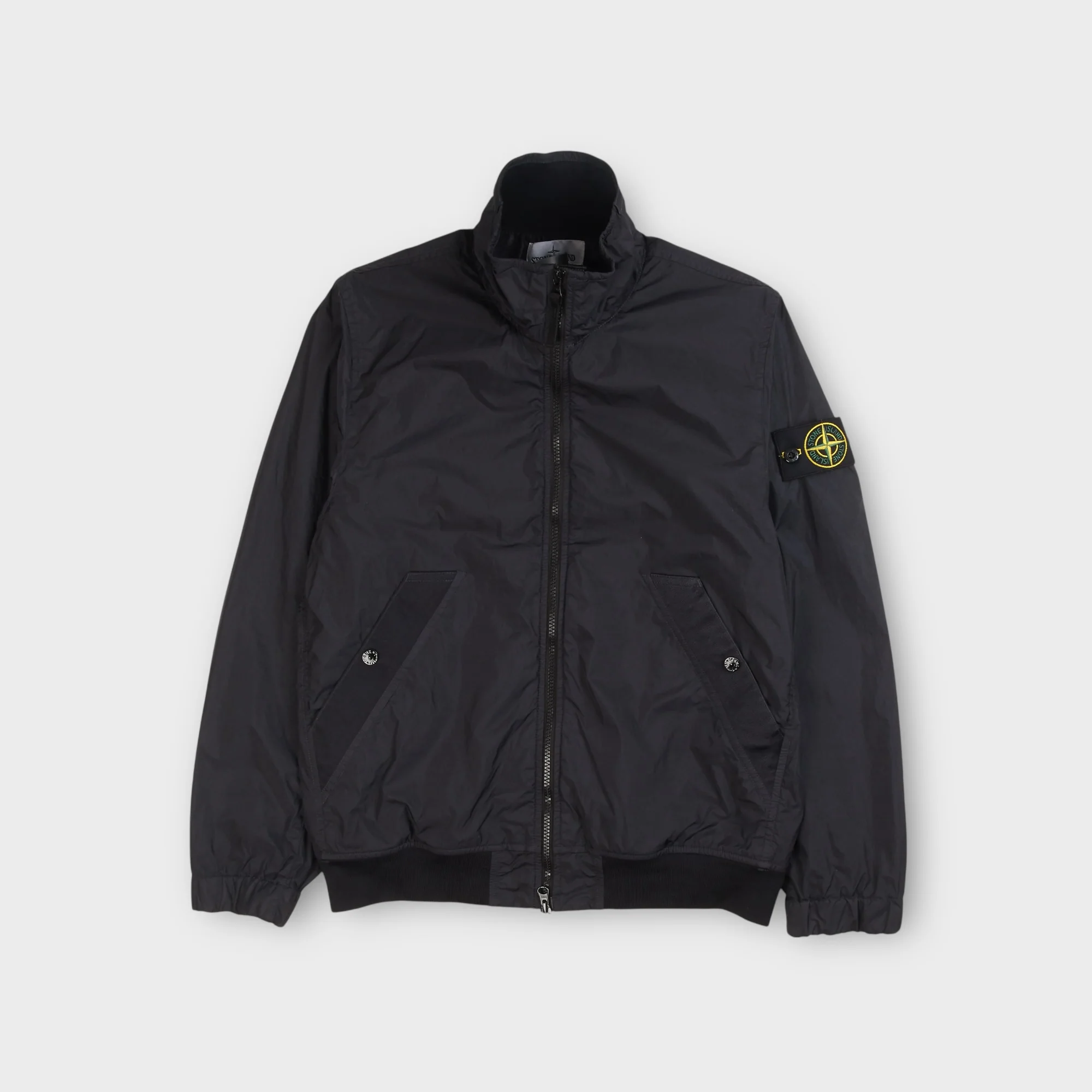 Colour: Stone Island Crinkle Reps Nylon Jacket I